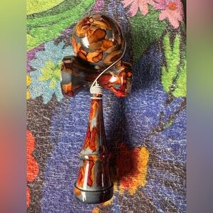 Vibrant Brown Kendama Toy